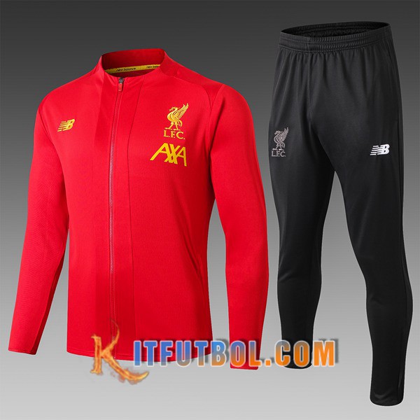Nueva Chandal Futbol - Chaqueta FC Liverpool Ninos Roja 19/20
