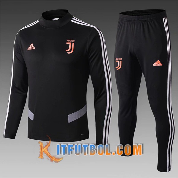 Nueva Chandal Futbol Juventus Ninos Negro 19/20