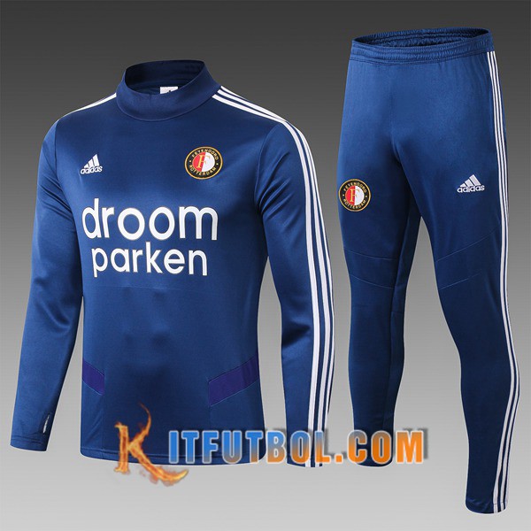 Nueva Chandal Futbol - Chaqueta Feyenoord Rotterdam Ninos Azul 19/20