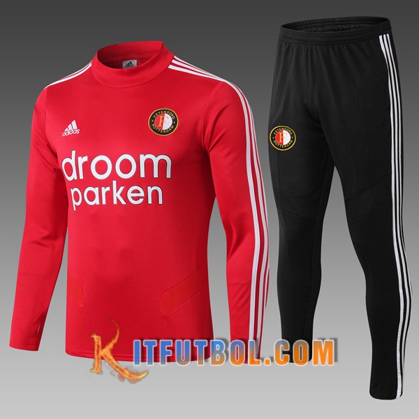 Nueva Chandal Futbol - Chaqueta Feyenoord Rotterdam Ninos Roja 19/20
