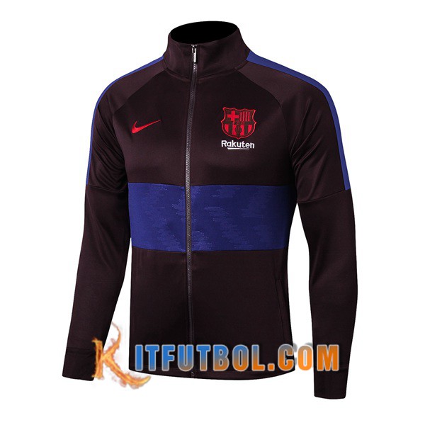 Nueva Chaqueta Futbol FC Barcelona Purpura Azul 19/20