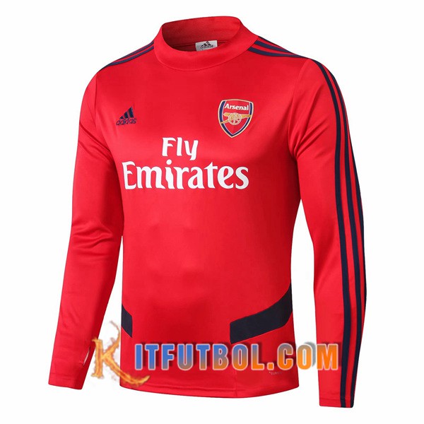 Nueva Entrenamiento Sudadera Arsenal Roja 19/20