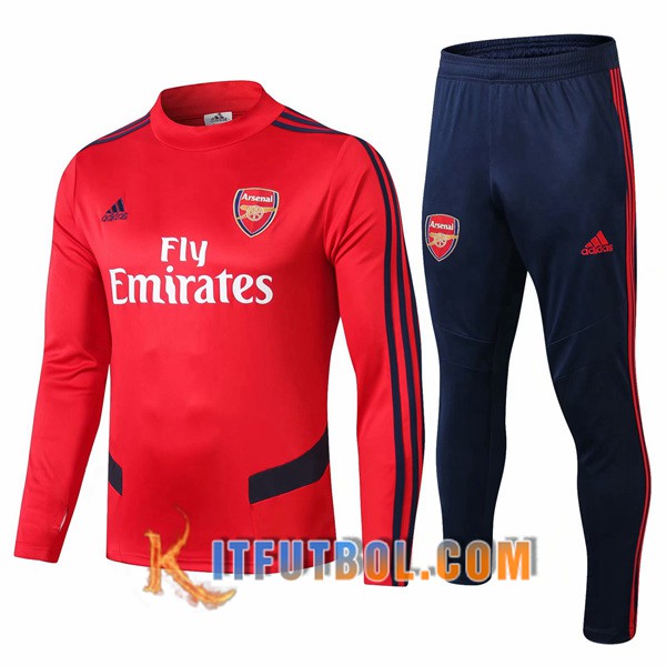 Nueva Chandal Futbol + Pantalones Arsenal Roja 19/20