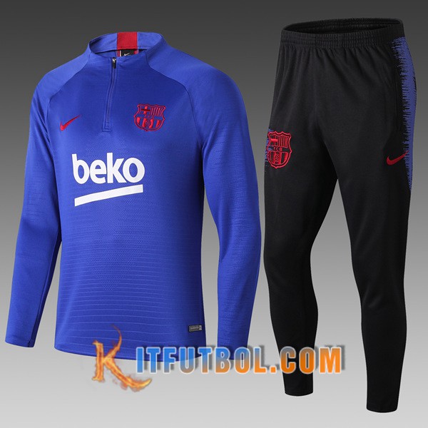 Nueva Chandal Futbol FC Barcelona Ninos Beko Azul 19/20