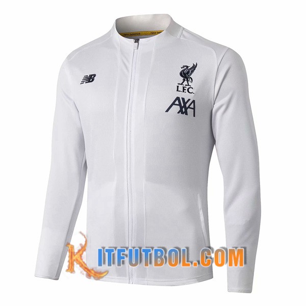 Nueva Chaqueta Futbol FC Liverpool Blanco 19/20
