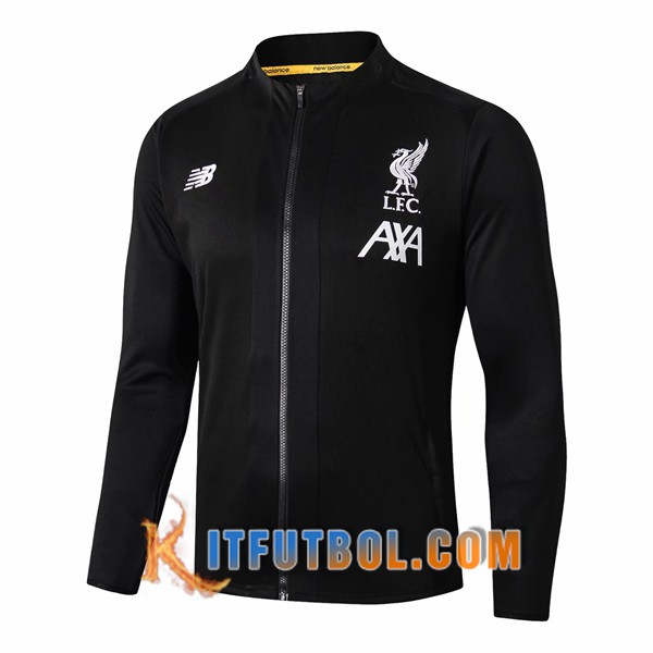 Nueva Chaqueta Futbol FC Liverpool Negro 19/20