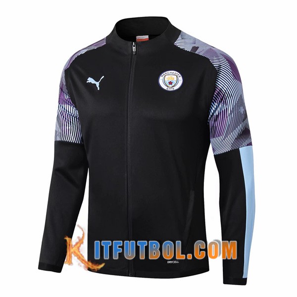 Nueva Chaqueta Futbol Manchester City Negro 19/20