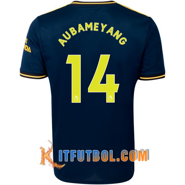 Camisetas Futbol Arsenal (AUBAMEYANG 14) Tercera 19/20