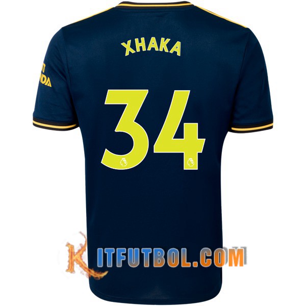 Camisetas Futbol Arsenal (XHAKA 34) Tercera 19/20