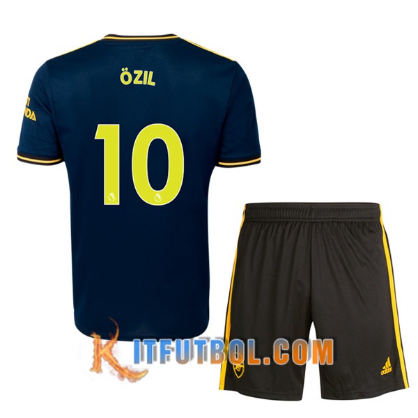 Camisetas Futbol Arsenal (OZIL 10) Ninos Tercera 19/20