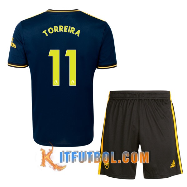 Camisetas Futbol Arsenal (TORREIRA 11) Ninos Tercera 19/20