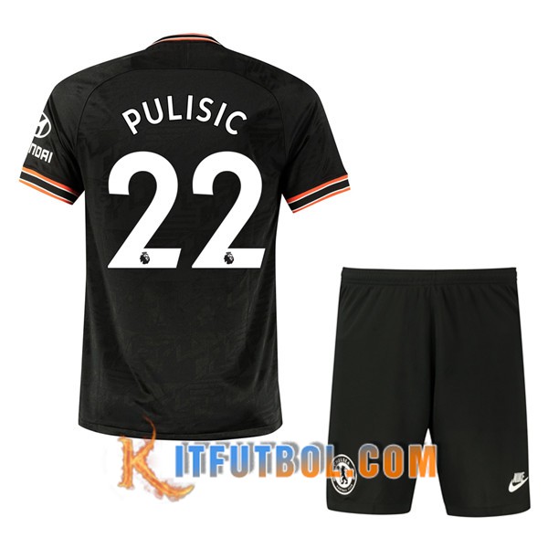 Camisetas Futbol FC Chelsea (Willian 22) Ninos Tercera 19/20