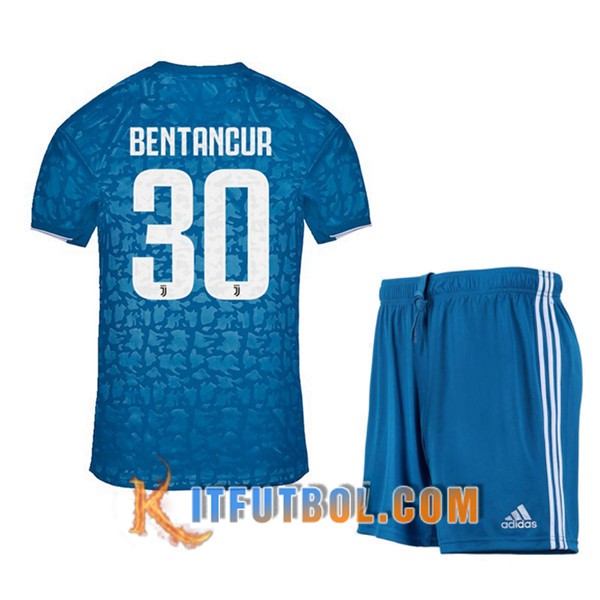 Camisetas Futbol Juventus (BENTANCUR 30) Ninos Tercera 19/20