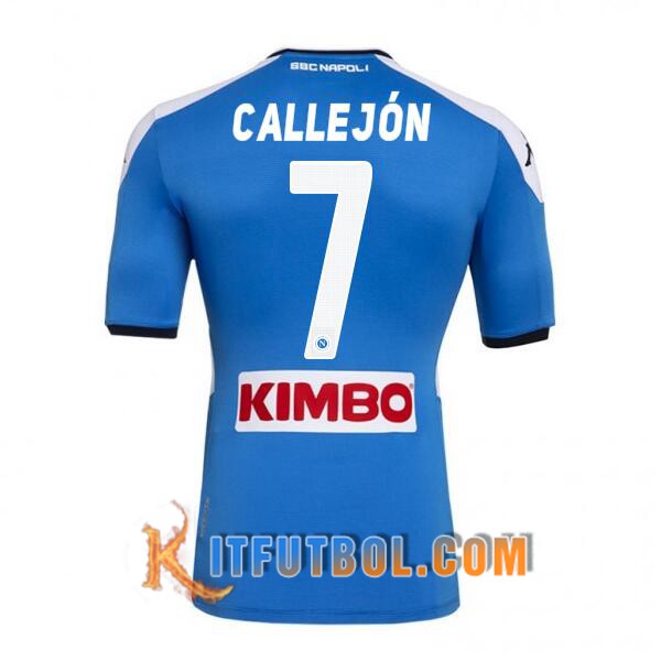 Camisetas Futbol SSC Napoli (CALLEJON 7) Primera 19/20