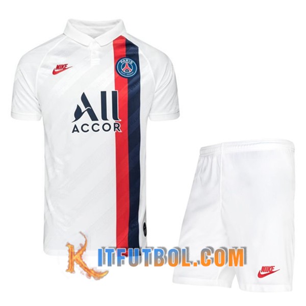 Camisetas Personalizadas Futbol PSG Ninos Tercera 19/20