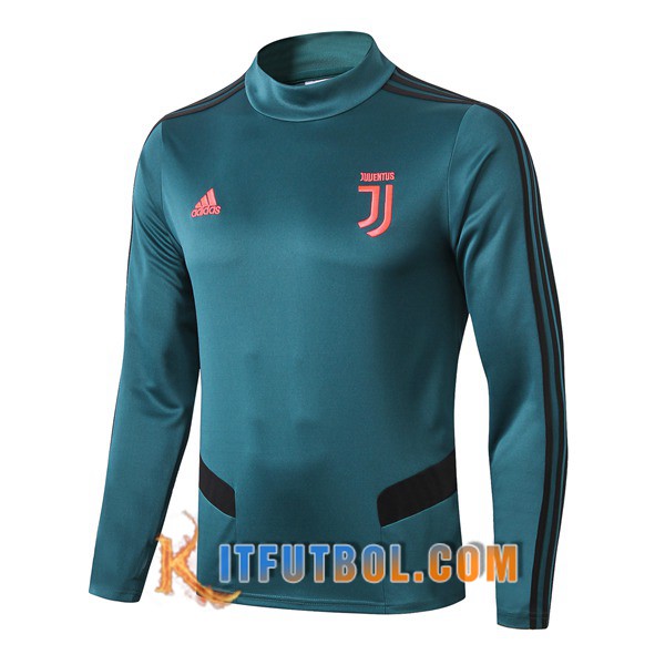 Nueva Entrenamiento Sudadera Juventus Verde 19/20