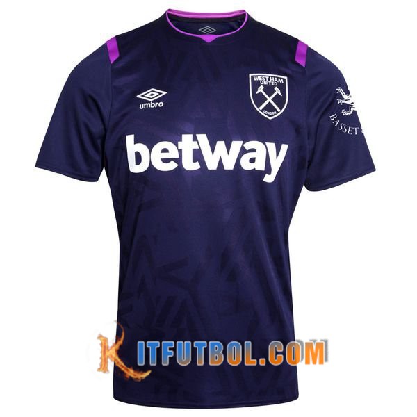 Camisetas Futbol West Ham Tercera 19/20