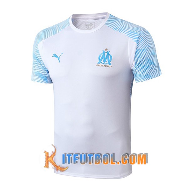 Camiseta Entrenamiento Marsella OM Blanco 19/20