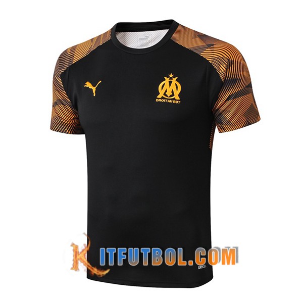 Camiseta Entrenamiento Marsella OM Negro 19/20