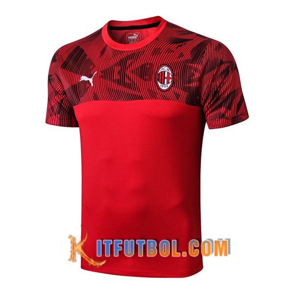 Camiseta Entrenamiento Milan AC Roja 19/20