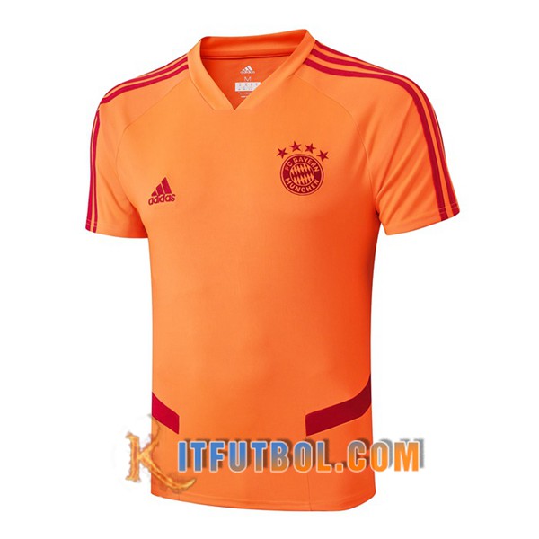 Camiseta Entrenamiento Bayern Munich Naranja 19/20