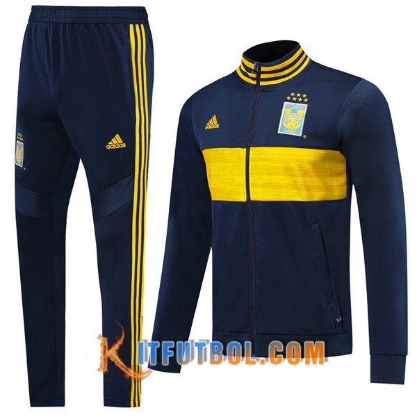 Nueva Chandal Futbol - Chaqueta + Pantalones Tigres UANL Azul Oscuro 19/20