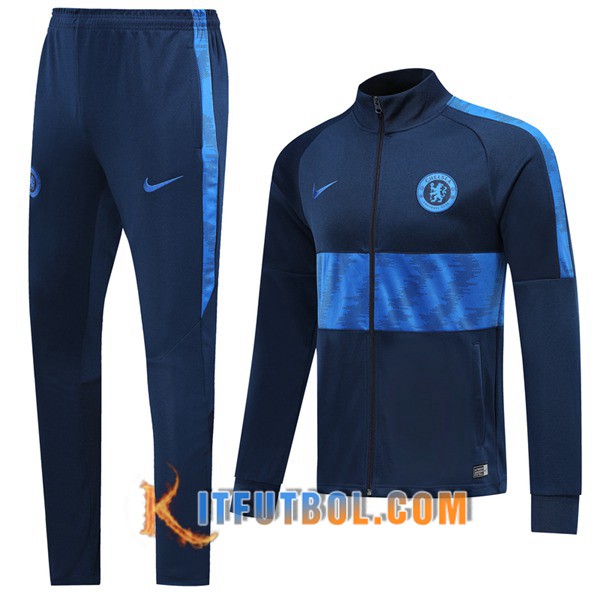 Nueva Chandal Futbol - Chaqueta + Pantalones FC Chelsea Azul Oscuro 19/20