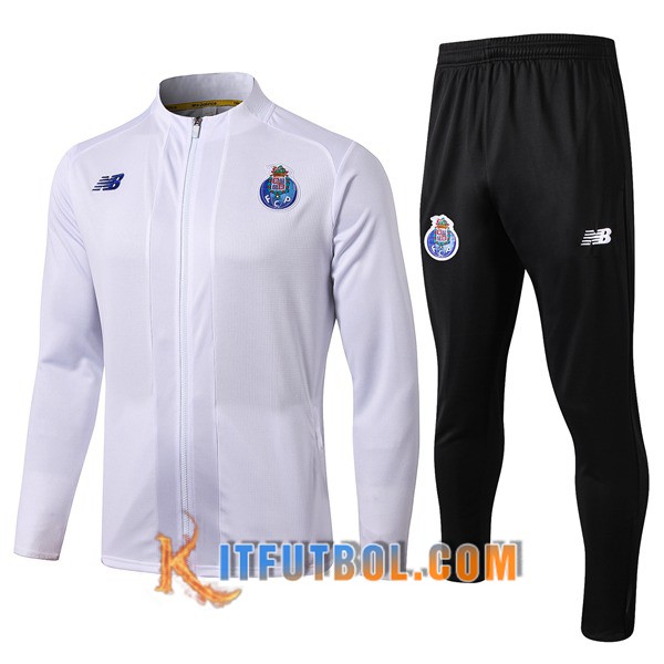 Nueva Chandal Futbol - Chaqueta + Pantalones FC Porto Blanco 19/20