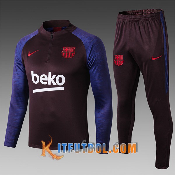 Nueva Chandal Futbol FC Barcelona Ninos Beko Negro 19/20