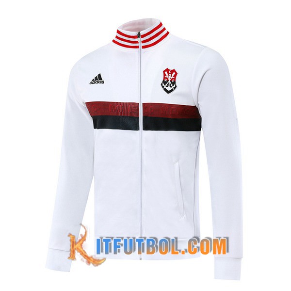 Nueva Chaqueta Futbol Flamengo Blanco 19/20
