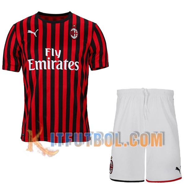 Camiseta Futbol AC Milan Primera 2019/2020