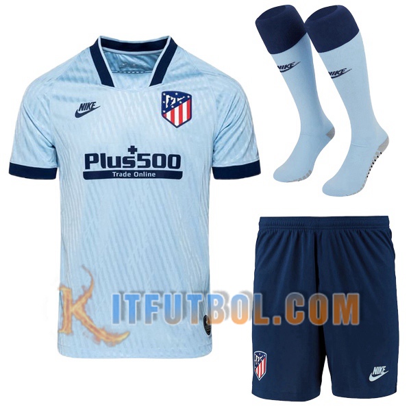 Camiseta Futbol Atletico Madrid Tercera + calcetines 2019/2020