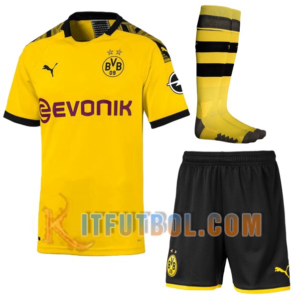 Camiseta Futbol Dortmund BVB Primera + calcetines 2019/2020