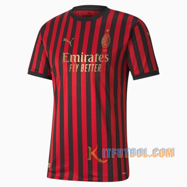 Camisetas Futbol AC Milan Edición limitada del 120 aniversario Primera 2019/2020