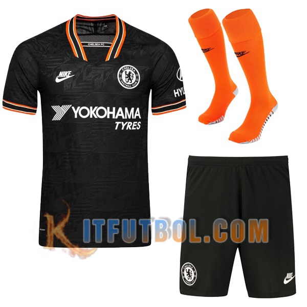 Camiseta Futbol FC Chelsea Tercera + calcetines 2019/2020