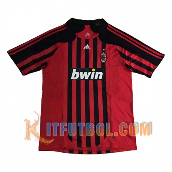 Camiseta Futbol AC Milan Primera 2007/2008