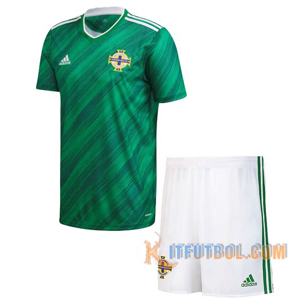 Camisetas Futbol Irlanda del norte Niños Primera 2020/2021