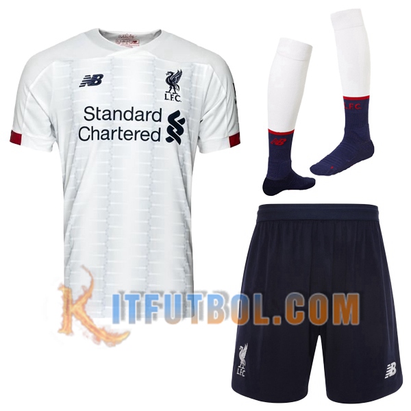 Camiseta Futbol FC Liverpool Segunda + calcetines 2019/2020