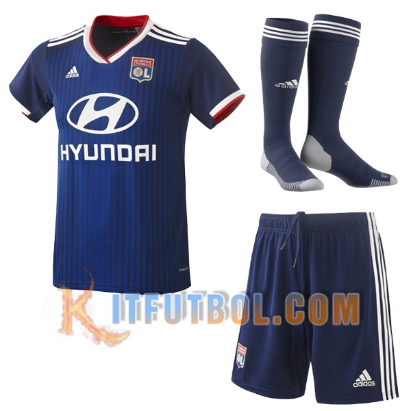 Camiseta Futbol Lyon OL Segunda + calcetines 2019/2020