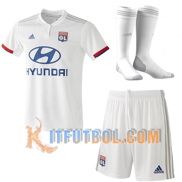Camiseta Futbol Lyon OL Primera + calcetines 2019/2020