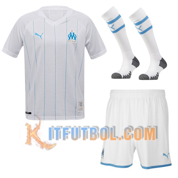 Camiseta Futbol Marsella OM Primera + calcetines 2019/2020