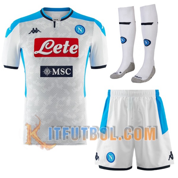 Camiseta Futbol SSC Nápoles Tercera + calcetines 2019/2020