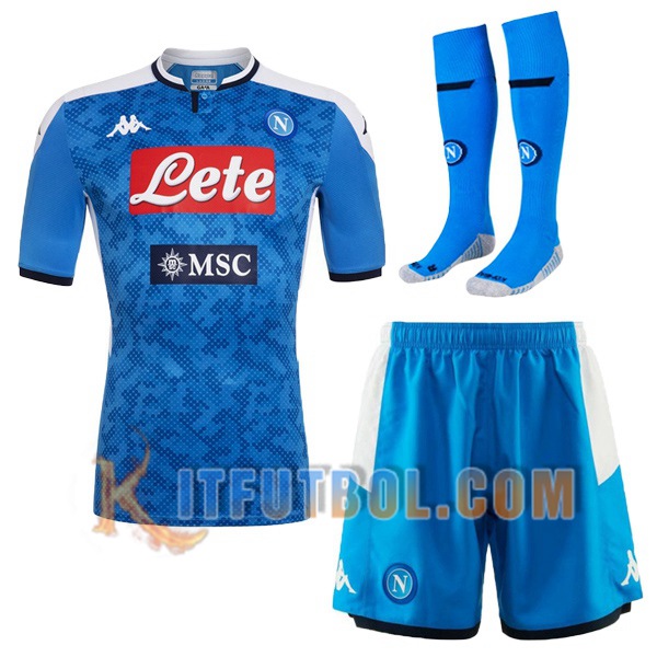 Camiseta Futbol SSC Nápoles Primera + calcetines 2019/2020