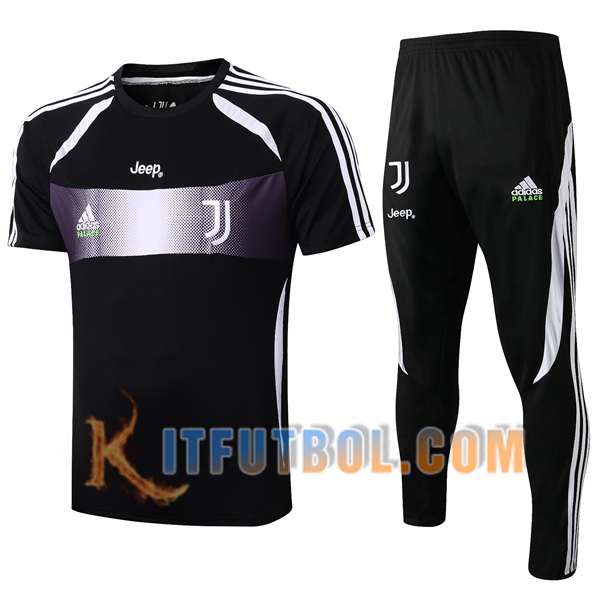 Camisetas de entrenamiento Juventus Adidas × Palace Edición Colabora + pantalones Negro 2019/2020