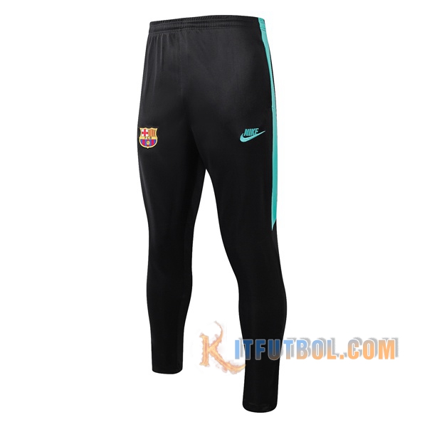 Pantalones Entrenamiento FC Barcelona Negro Verde 2019/2020