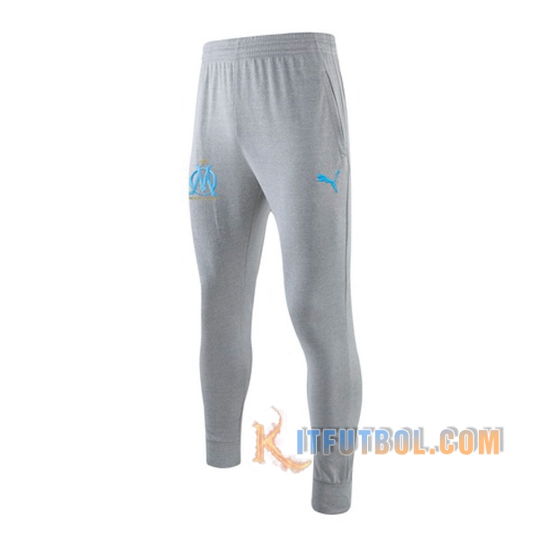 Pantalones Entrenamiento Marsella OM Gris 2019/2020