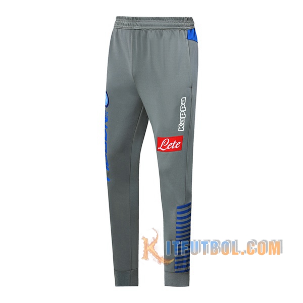 Pantalones Entrenamiento SSC Nápoles Gris 2019/2020