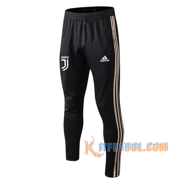 Pantalones Entrenamiento Juventus Negro Blanco 2019/2020
