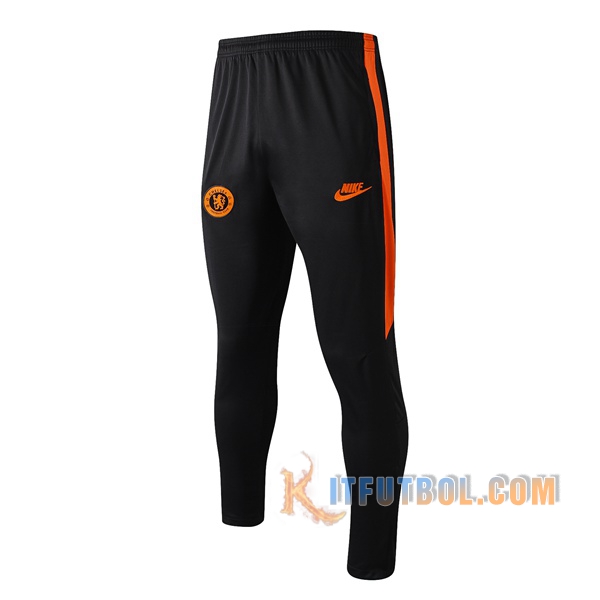 Pantalones Entrenamiento FC Chelsea Negro Orange 2019/2020
