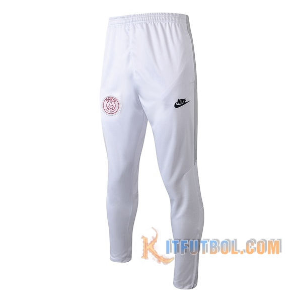 Pantalones Entrenamiento PSG Blanco Gris 2019/2020